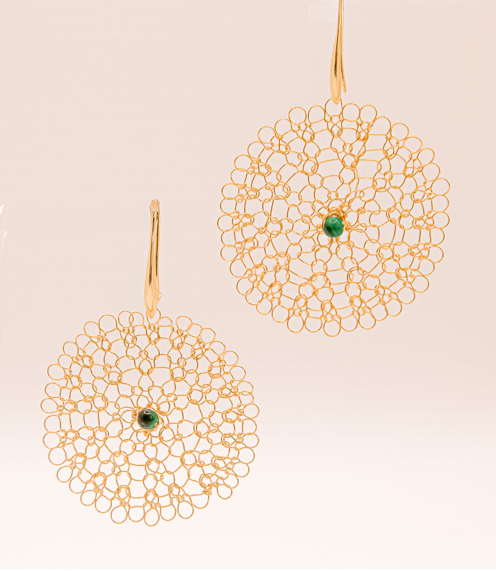 Boucles florales - Collection tissée